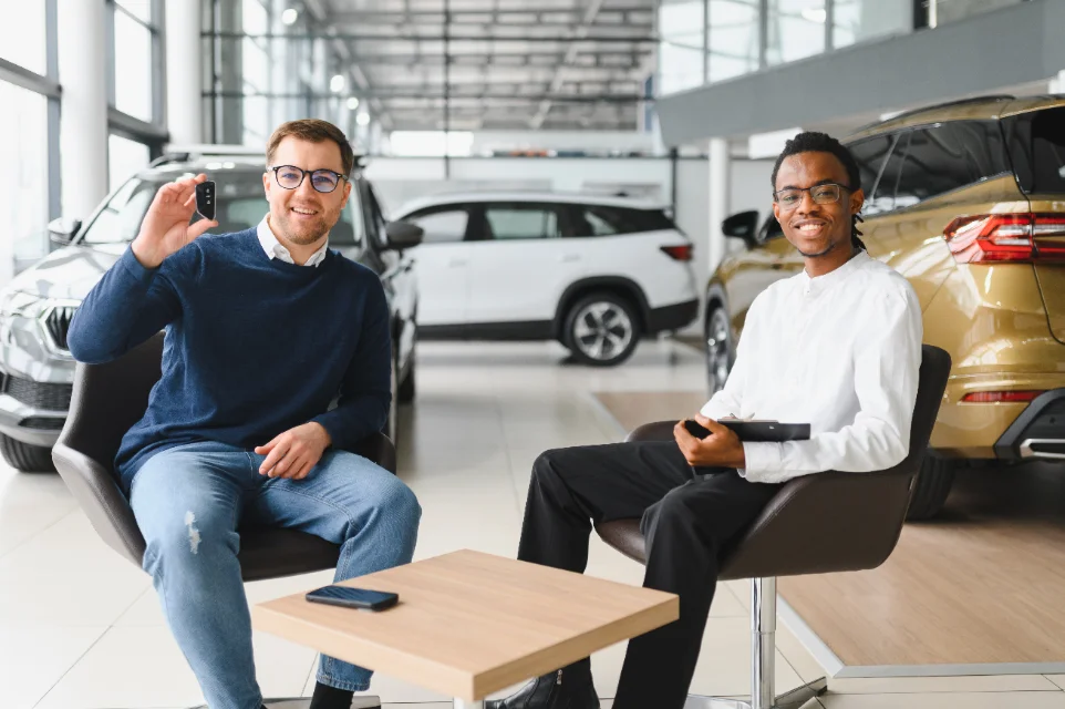 A Price Driven broker with a client's new car